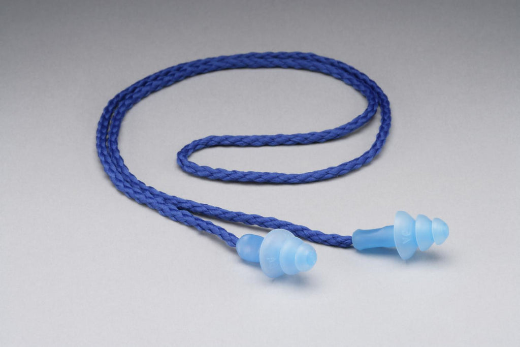3M™ Tapón Auditivo Reutilizable 1290 con Cordón Trenzado