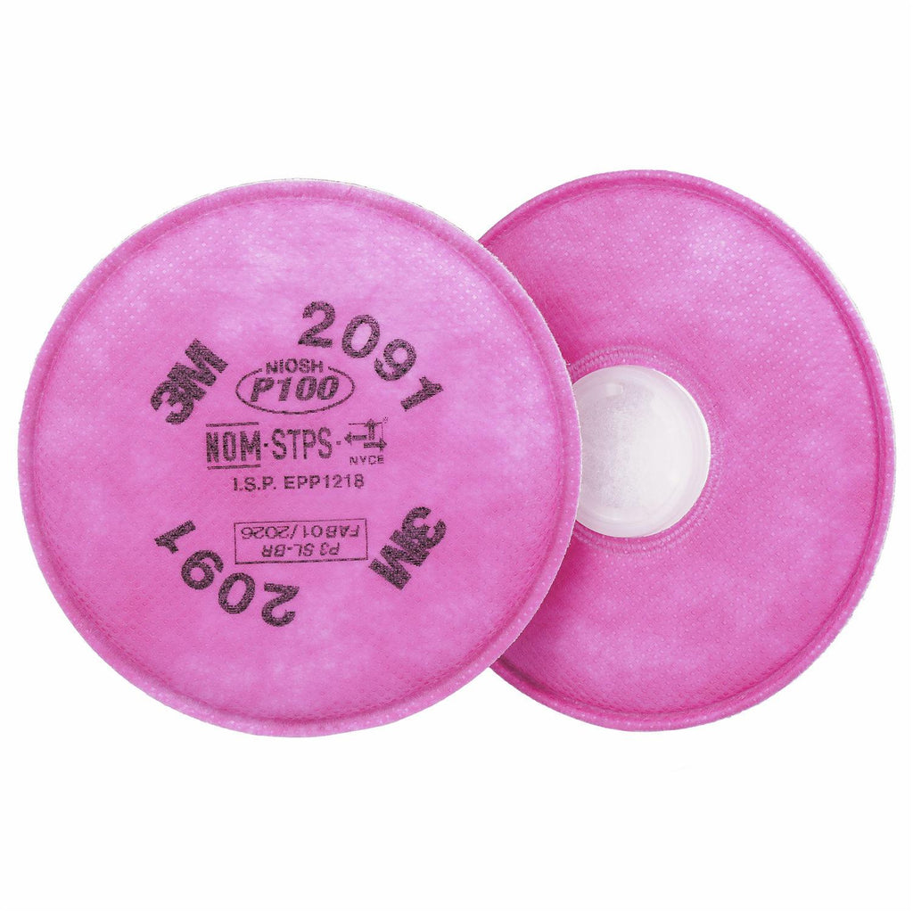 3M™ Filtro para Partículas 2091, P100 ( 2 unds)