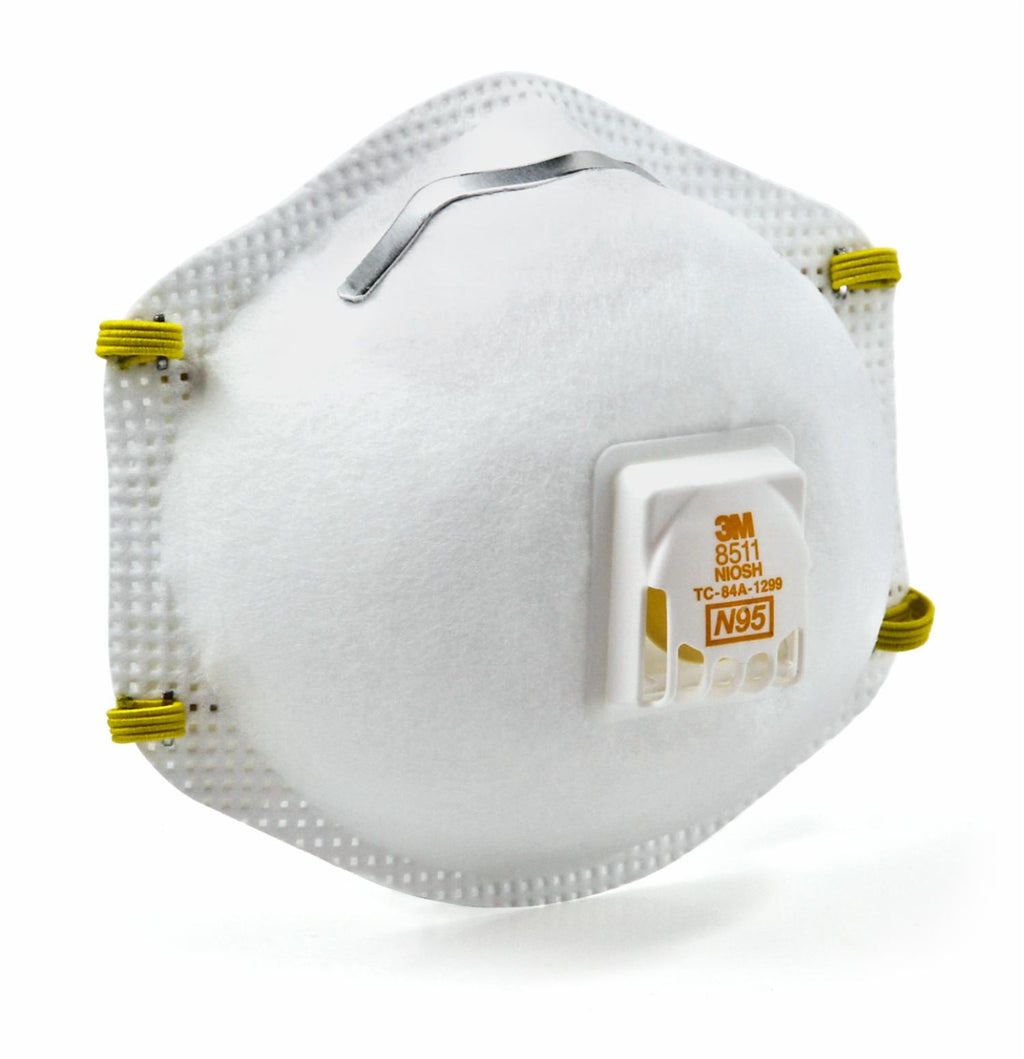 Respirador para Partículas N95 con Válvula de Exhalación Cool Flow