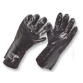 Guantes en Neopreno Negro liso, puño largo, uso industrial • Largo: 14 “Cobra II