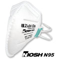 Mascarilla N95, termosellada, plegada, desechable •  x 20 Unidades