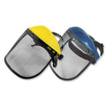 Careta de Protección Facial con Malla Metálica • Soporte ajustable, con ratchet.