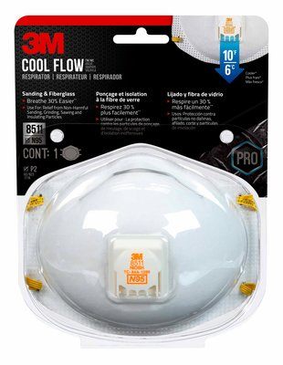 Respirador para Partículas N95 con Válvula de Exhalación Cool Flow