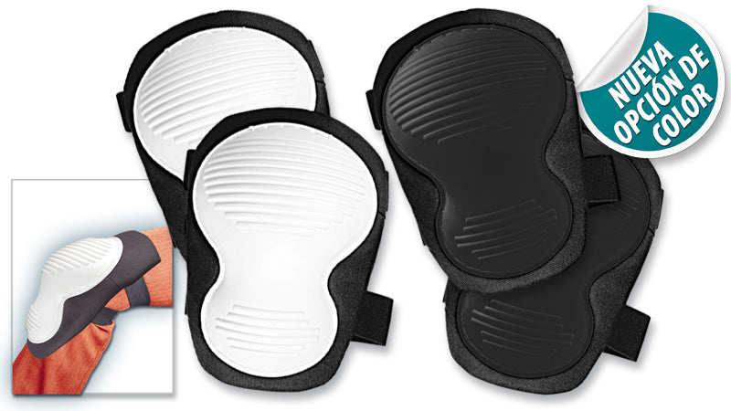 Protectores para Rodillas – 2 piezas Dos opciones de color: Blanco/Negro y Negro