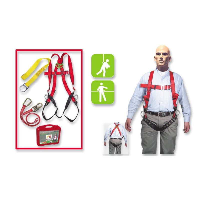 Arnés de Seguridad Contra Caídas•Pélvico-Pectoral,•Gancho Pequeño