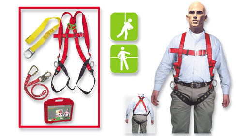 Arnés de Seguridad Contra Caídas•Pélvico-Pectoral,•Gancho Pequeño