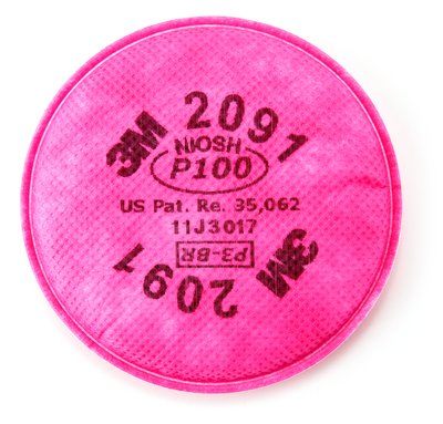 3M™ Filtro para Partículas 2091, P100 ( 2 unds)