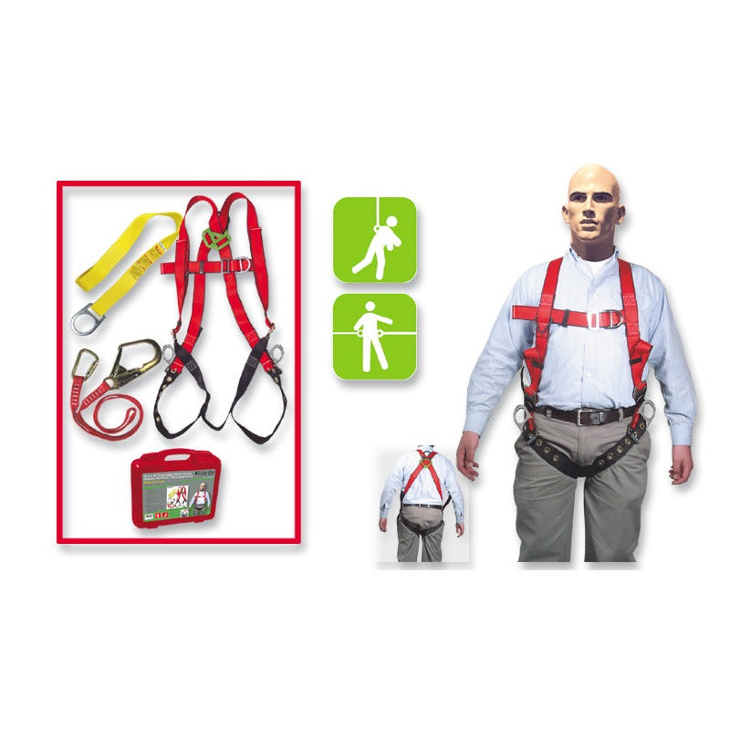 Arnés de Seguridad Contra Caídas•Pélvico-Pectoral•Gancho Grande
