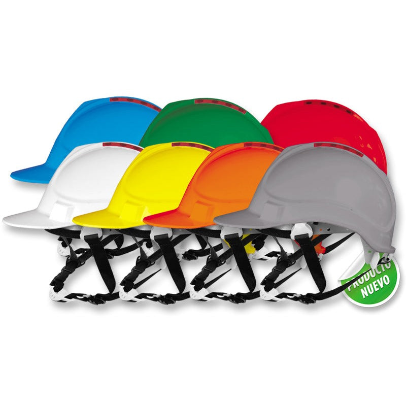 Casco de Seguridad Tipo Industrial•Tafilete de 6 apoyos. Con ratchet