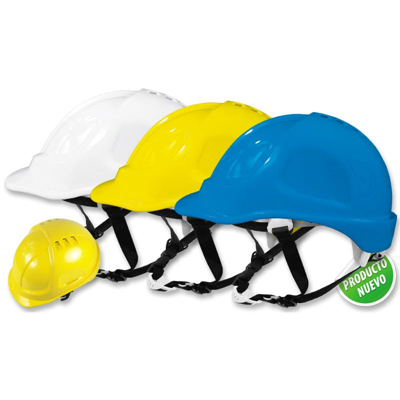 Casco de Seguridad Tipo Industrial •Barbuquejo de 4 apoyos.Con ratchet.