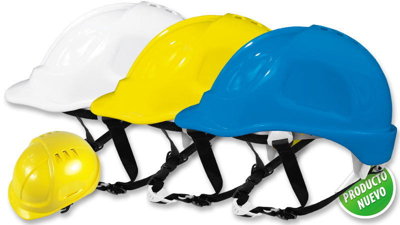 Casco de Seguridad Tipo Industrial •Barbuquejo de 4 apoyos.Con ratchet.