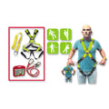 Arnés de Seguridad • Multipropósito, 4 anillos, con Slinga de 1.8mt. de largo