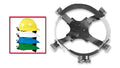 Tafilete de repuesto 4 puntos, con Ratchet – Cascos Petroleros Ref11888606/7/8/9