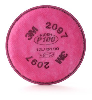 3M™ Filtro para Partículas 2097, P100, Vapores Orgánicos (2 unds)