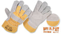 Guantes Industriales en Carnaza y tela • “Wild Cat”
