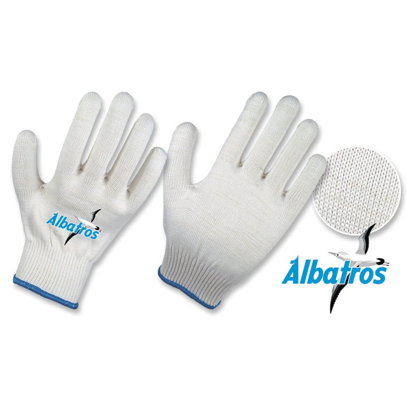 Guantes Hilaza de Algodón y Nylon • Tipo Multiusos • Ambidiestro “Albatros”
