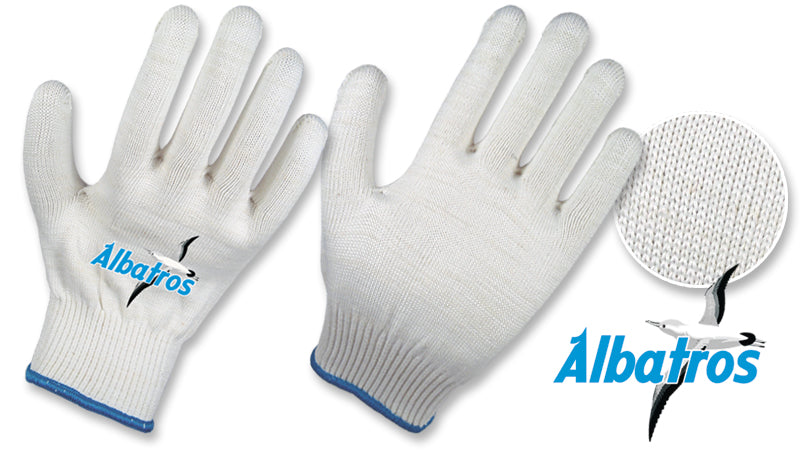 Guantes Hilaza de Algodón y Nylon • Tipo Multiusos • Ambidiestro “Albatros”