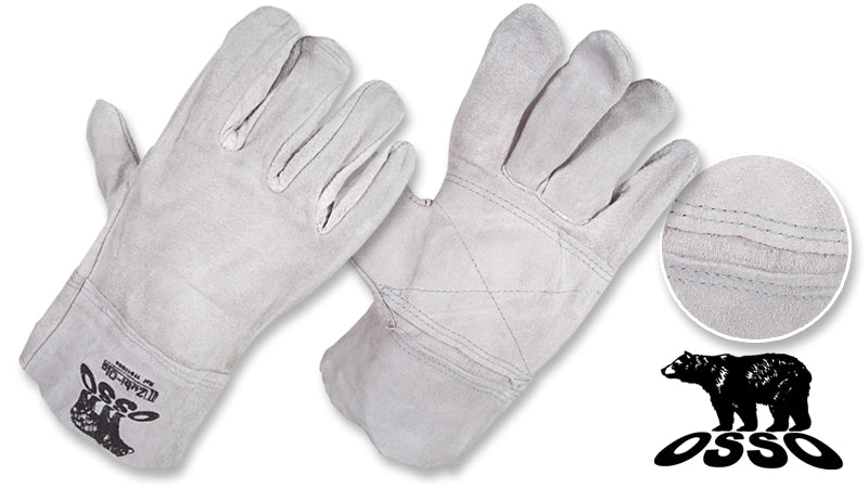 Guantes Carnaza Puño Corto • “Osso”