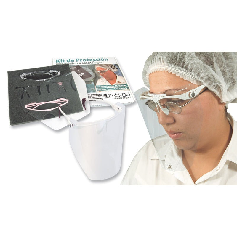 Kit de protección para médicos u odontólogos