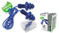 Protector Auditivo • Cordón PVC • Triple Reborde • Caja Plástica • UT NRR 26 dB