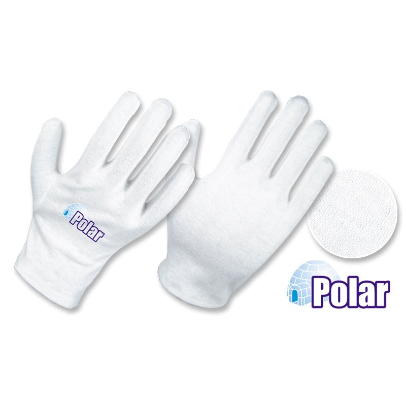 Guantes en Algodón Blanco • “Polar”