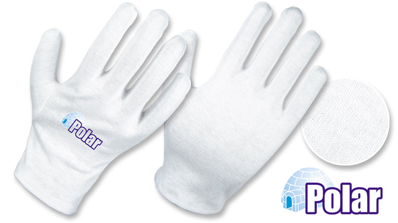 Guantes en Algodón Blanco • “Polar”