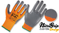 Guantes Poliéster texturado, Dip en Nitrilo • DIP NORMAL • “NitriGrip Orange”