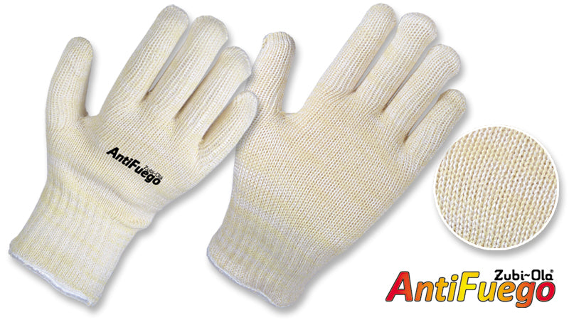 Guantes de Nomex® y Kevlar®, forrados en Poliéster y Algodón • “AntiFuego”