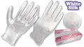 Guantes Vinilo Transparente • Caja dispensador x 100 unidades • “White Silk”