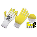 Guantes Poliéster, recubiertos en Nitrilo con puntos • DIP NORMAL • “FlexiGrip2”