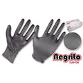 Guantes de Nitrilo Negro • MULTIUSOS • Caja x 100 unidades • “Negrito”