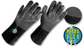 Guantes PVC Semicorrugados, Uso Industrial, Color Negro • “PetroFlex II”