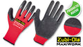 Guantes Poliéster, recubiertos en Látex • DIP NORMAL • “MaxiWork”