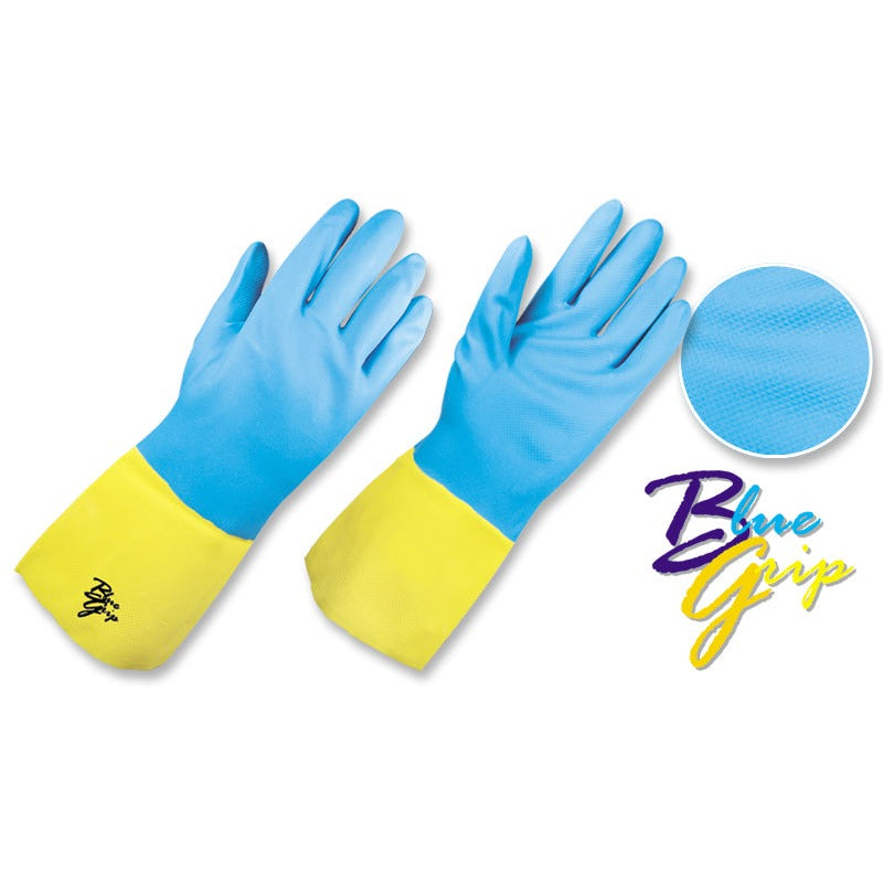 Guantes de Neopreno • Para el hogar y la industria • “Blue Grip”