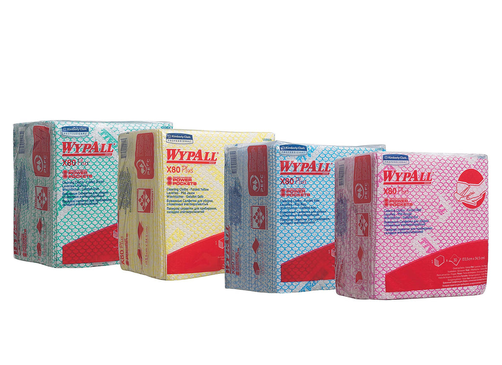 WypAll* X80 Plus Colores