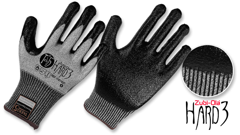 Guantes Fibra Taeki5®, recubiertos con Nitrilo HCT • Anticorte Nivel 5 • “Hard3”