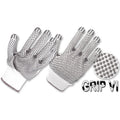 Guantes Fibra Sintética Poliéster Blanco con Puntos PVC • 2 Caras • “Grip VI”