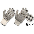 Guantes Hilaza Algodón/Poliéster con Puntos PVC • 2 Caras • “Grip”
