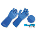 Guantes Semicorrugados • Uso Industrial • 13” (33.02cm) • “Blue PVC”