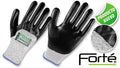Guantes Fibra HPPE, recubiertos en Nitrilo • 3/4 DIP • Nivel 5 • “Forté”