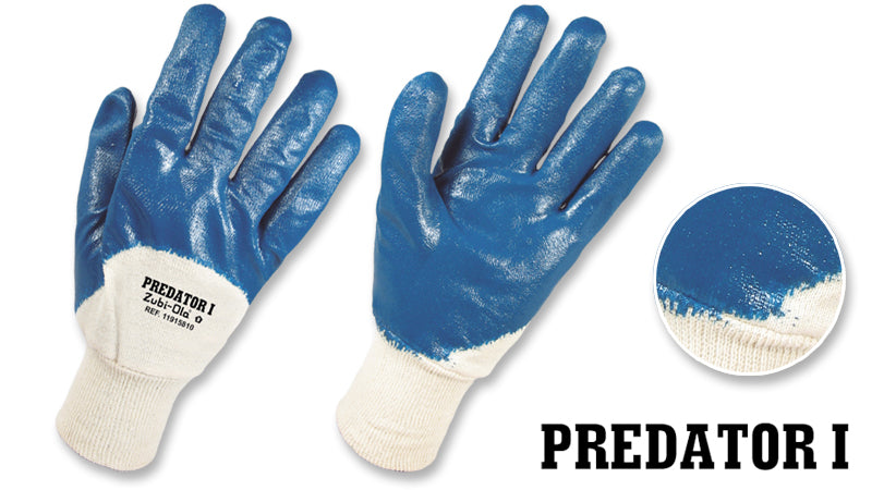 Guantes Nitrilo Liso, 3/4 DIP • “Predator I”
