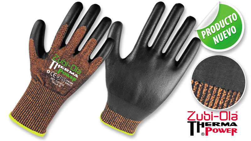 Guantes Nylon+Thermolite®,•“ThermaPower”• MANEJO DE ELEMENTOS FRÍOS