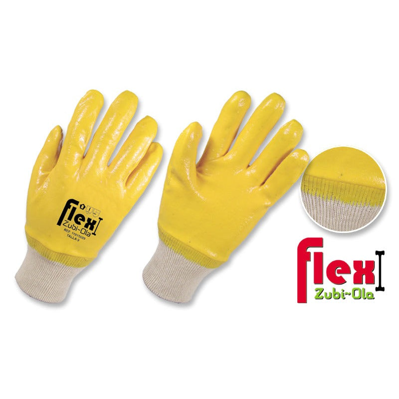 Guantes Nitrilo Liso • DIP TOTAL • “Flex • Zubi-Ola®”