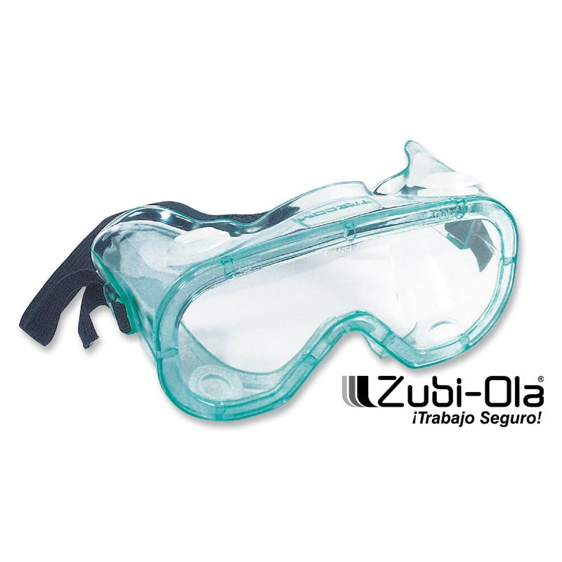 Monogafas de Seguridad. Ventilación Indirecta, 4 válvulas • Antifog • “Zubi-Ola®