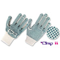 Guantes Hilaza Algodón/Poliéster con Puntos PVC • 2 Caras • “Chip II”