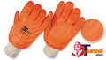 Guantes PVC Utilflex Neón Semicorrugados •Para ambientes fríos• “Thermal Short”