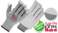 Guantes HDPE (Polycotton / Fibra de vidrio / Nylon) & Cuero • “ExtraHard”