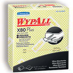 WypAll* X80 Plus Colores