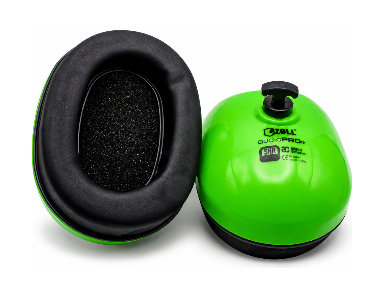 PROTECTORES AUDITIVOS DE COPA  CON DIADEMA AJUSTABLE - AUDIOPRO