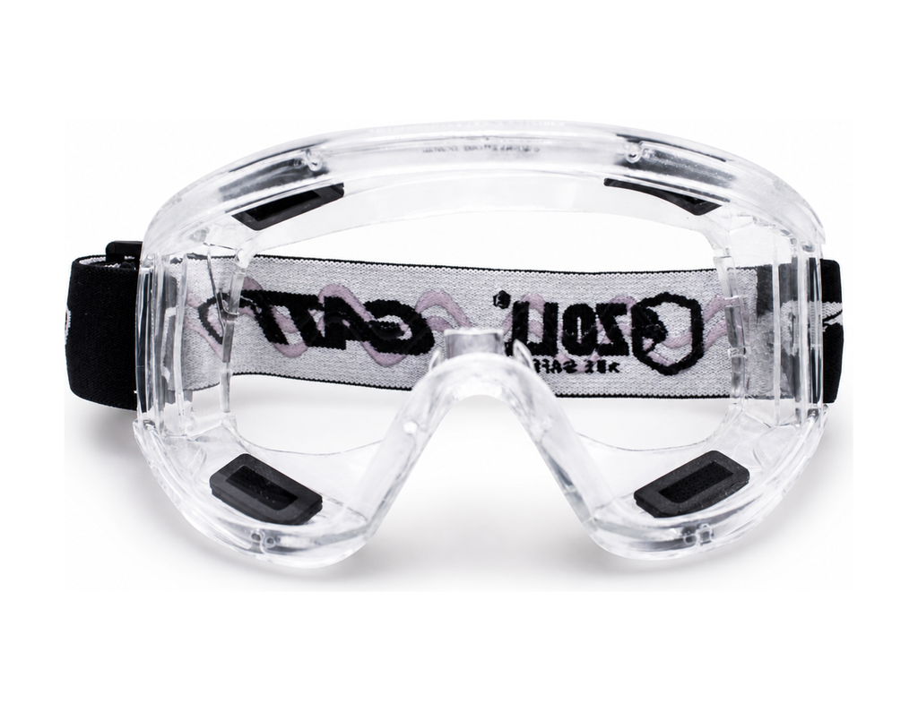 MONOGAFAS DE SEGURIDAD CON VENTILACION INDIRECTA Y LENTES ANTIEMPANANTES